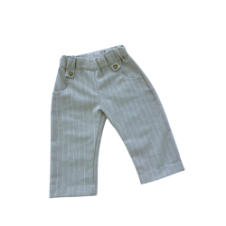 PANTALÓN LINO RAYADO